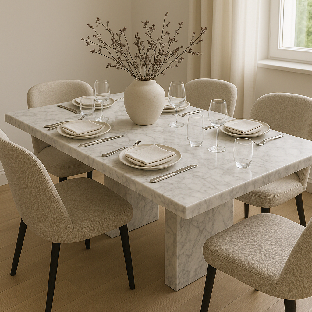 Marmor Matsalsbord